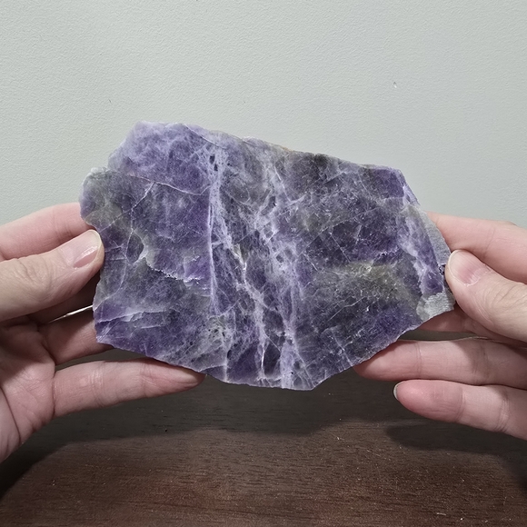 Amethyst Crystal Slab - Picture 1 of 8